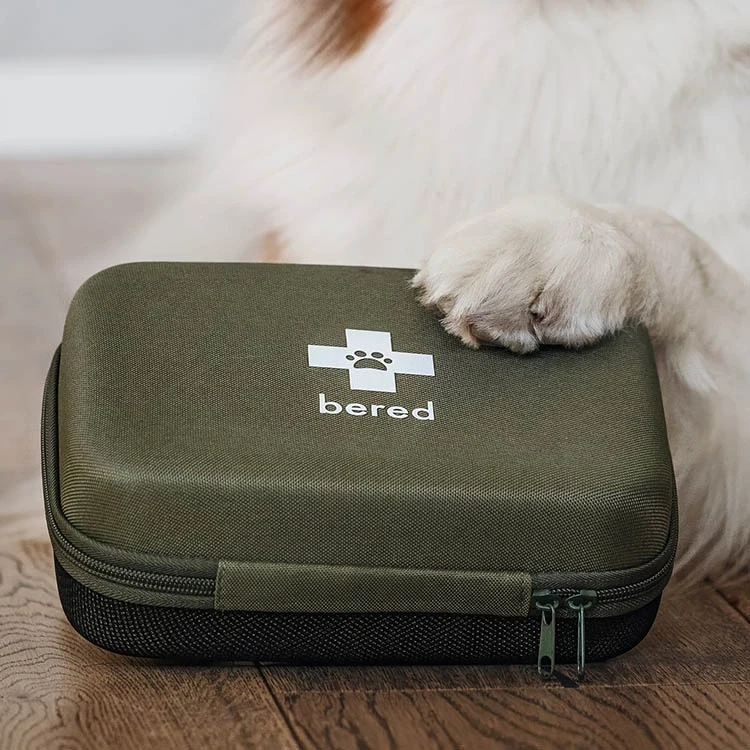 Första hjälpen-kit för hund och katt, Bered