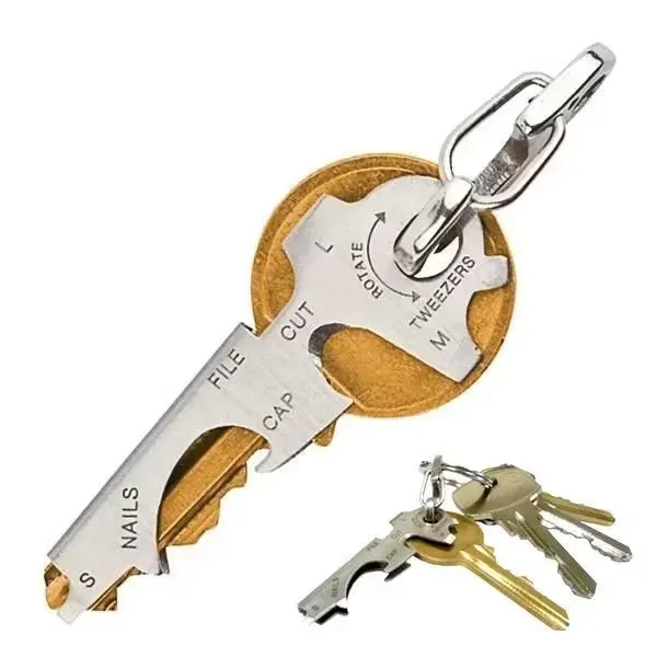 8-i-1 Multiverktyg Nyckelring