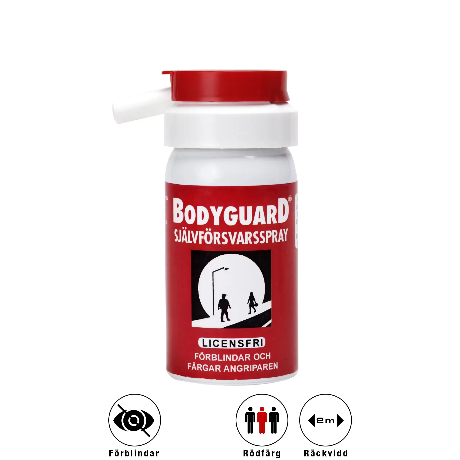 Bodyguard rödfärg