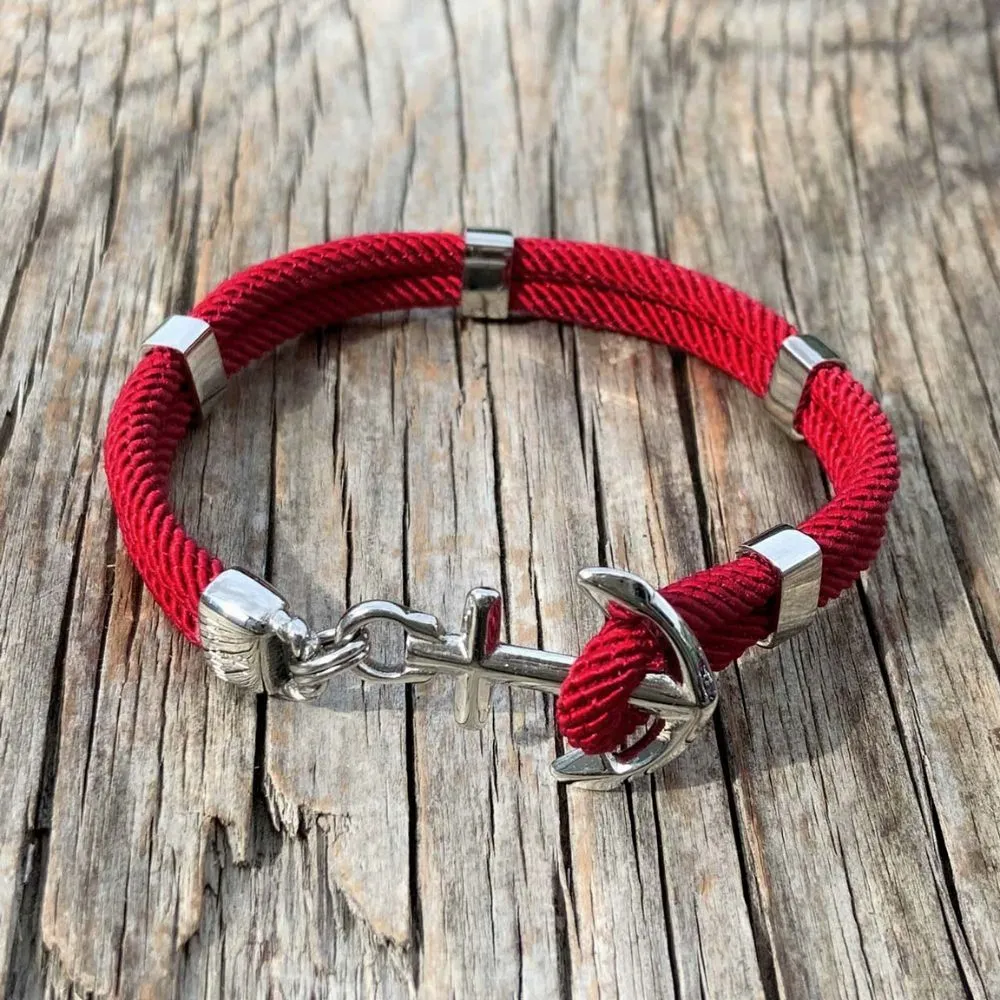 Marint Armband - New Haven Röd