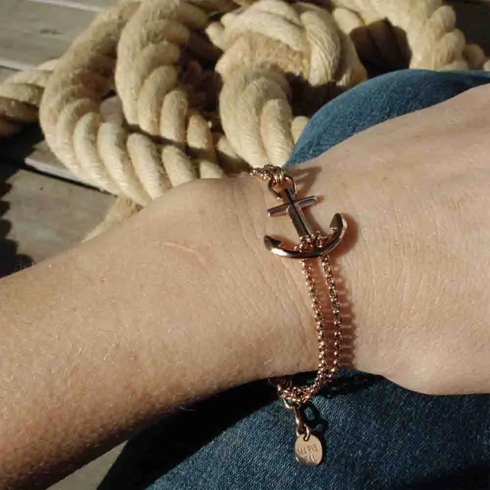 Vinga ankararmband Roséguld