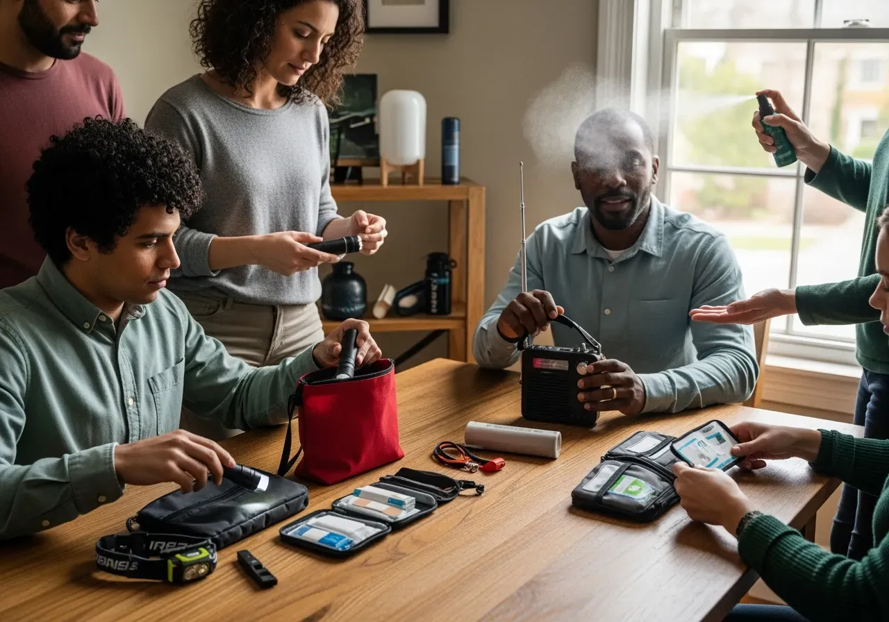 Träning med övningsspray utomhus