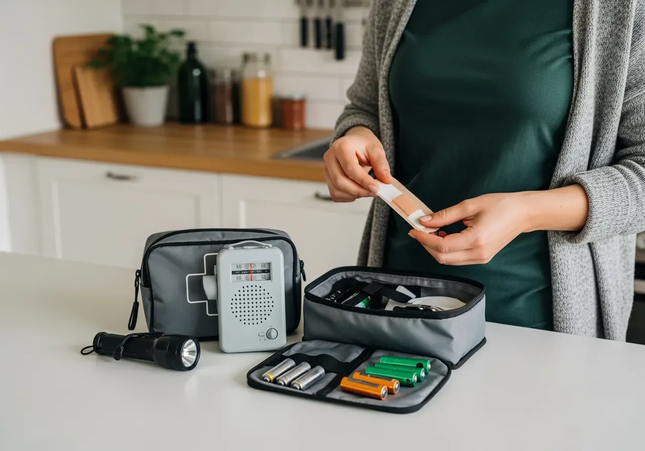 Visselpipa med halsrem i bil